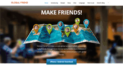 Desktop Screenshot of globalfriendapp.com